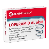 LOPERAMID AL akut Hartkapseln - 10Stk - Magen, Darm & Leber