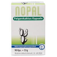 NOPAL Feigenkaktus Kapseln - 90Stk - Stärkung & Steigerung der Blasen-& Nierenfunktion