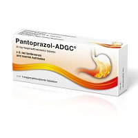 PANTOPRAZOL ADGC 20 mg magensaftres.Tabletten - 7Stk - ADGC