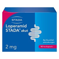 LOPERAMID STADA akut 2 mg Hartkapseln - 10Stk - Reisezeit