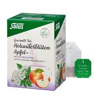 HOLUNDERBLÜTEN Apfel Tee Salus Filterbeutel - 15Stk - Teespezialitäten