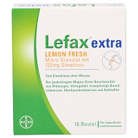 LEFAX extra Lemon Fresh Mikro Granulat - 16Stk - Bauchschmerzen & Blähungen