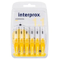 INTERPROX reg mini gelb Interdentalbürste Blister - 6Stk - Dentaid