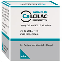CALCILAC Kautabletten - 20Stk
