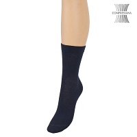 COMPRESSANA Aktiv Bandagensocken Gr.3 nachtblau - 2Stk