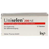 UNISELEN 200 NE Tabletten - 10Stk - Vegan