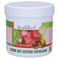 ROTES WEINLAUB Creme Kräuterhof - 250ml