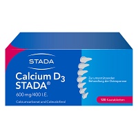 CALCIUM D3 STADA 600 mg/400 I.E. Kautabletten - 120Stk - Calcium & Vitamin D3