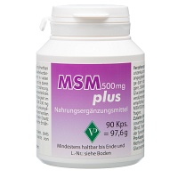 MSM 500 mg plus Kapseln - 90Stk