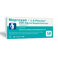 NAPROXEN-1A Pharma 250 mg b.Regelschmerzen Tabl. - 30Stk