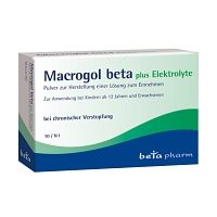 MACROGOL beta plus Elektrolyte Plv.z.H.e.L.z.Einn. - 10Stk