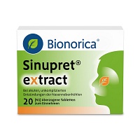 SINUPRET extract überzogene Tabletten - 20Stk - Nase frei