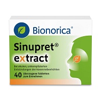 SINUPRET extract überzogene Tabletten - 40Stk - Nase frei