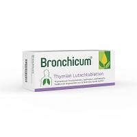 BRONCHICUM Thymian Lutschtabletten - 50Stk - Pflanzliche Hustenmittel