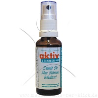 AKTIV STIMMEN-Öl Sprühflasche - 10ml