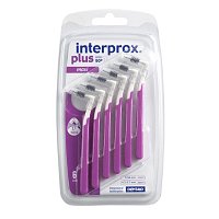 INTERPROX plus maxi lila Interdentalbürste - 6Stk - Dentaid