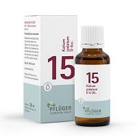 BIOCHEMIE Pflüger 15 Kalium jodatum D 6 Tropfen - 30ml - Pflüger