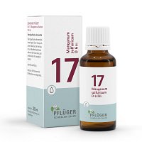 BIOCHEMIE Pflüger 17 Manganum sulfuricum D 6 Tro. - 30ml - Pflüger