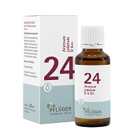 BIOCHEMIE Pflüger 24 Arsenum jodatum D 6 Tropfen - 30ml - Pflüger