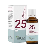 BIOCHEMIE Pflüger 25 Aurum chlorat.natron.D 6 Tro. - 30ml - Pflüger