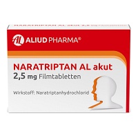NARATRIPTAN AL akut 2,5 mg Filmtabletten - 2Stk - Kopfschmerzen & Migräne