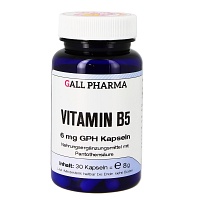 VITAMIN B5 6 mg GPH Kapseln - 30Stk