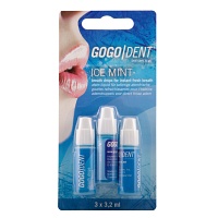 GOGODENT Atem-Liquid Ice Mint - 3X3.2ml