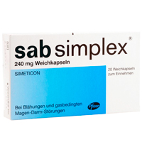 SAB simplex 240 mg Weichkapseln - 20Stk - Blähungen & Krämpfe