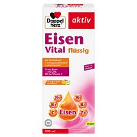 DOPPELHERZ Eisen Vital Tonikum - 500ml - Für Frauen & Männer