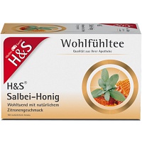 H&S Wohlfühltee Salbei Honig mit Zitrone Fbtl. - 20X2.0g - Wohlfühltee
