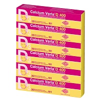 CALCIUM VERLA D 400 Brausetabletten - 120Stk