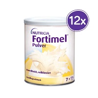 FORTIMEL Pulver Vanillegeschmack - 12X335g - Trinknahrung & Sondennahrung