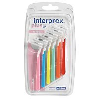 INTERPROX plus Blister Mix farbl.sort.Interdentalb - 6Stk - Dentaid
