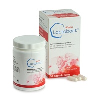 LACTOBACT 60plus magensaftresistente Kapseln - 60Stk - Darmflora