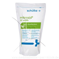 MIKROZID AF wipes Desinf.MP+Flächen INT Refill - 20X150Stk