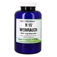 H 15 Weihrauchkapseln 350 mg - 360Stk - Für Senioren