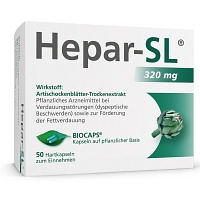 HEPAR-SL 320 mg Hartkapseln - 50Stk - Blähungen & Krämpfe