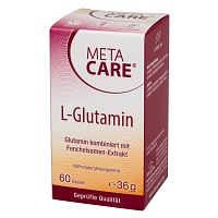 META-CARE L-Glutamin Kapseln - 60Stk - Leaky-Gut-Syndrom