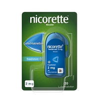 NICORETTE freshmint 2 mg Lutschtabletten gepresst - 20Stk - Raucherentwöhnung