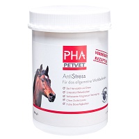 PHA AntiStress Pulver f.Pferde - 850g - Nervosität & Unruhe