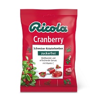 RICOLA o.Z.Beutel Cranberry Bonbons - 75g - Ricola