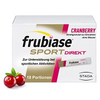 FRUBIASE SPORT Direkt Granulat - 18Stk - Muskelzuckung