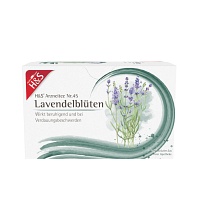 H&S Lavendelblüten Filterbeutel - 20X1.0g - Herz-Kreislauf, Nerven und Schlaf