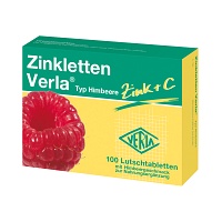 ZINKLETTEN Verla Himbeere Lutschtabletten - 100Stk - Abwehrstärkung