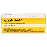 CHOLSPASMIN Artischocke überzogene Tabletten - 30Stk