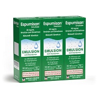 ESPUMISAN Emulsion - 3X32ml - Bauchschmerzen & Blähungen