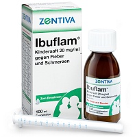 IBUFLAM Kindersaft 20mg/ml gegen Fieber u.Schmerz. - 100ml