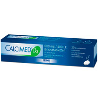 CALCIMED D3 600 mg/400 I.E. Brausetabletten - 20Stk