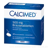 CALCIMED 500 mg Brausetabletten - 20Stk