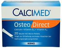 CALCIMED Osteo Direct Micro-Pellets - 20Stk - Für Haut, Haare & Knochen